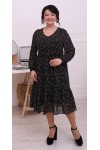 Модное весенне платье большого размера LB214602