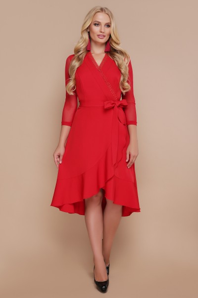 Платье Алеся GL688701 красного цвета