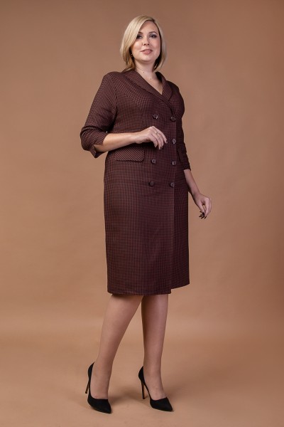 Платье "Циния"повседневного назначения из коллекции Осень-Зима 2020 VN40402