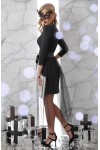 Чорне плаття з фатіновою юбкою Аеліта GL704303