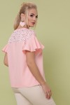 блуза Мелания-Б к/р 48583 цвет персик