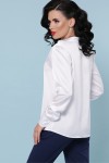 Блуза Ельвіра-2 д/р GL49412 колір білий