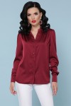 Блуза Ельвіра-2 д/р GL49415 колір бордо