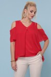 блуза Анаит-Б к/р 49102 цвет красный