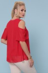 блуза Анаит-Б к/р 49102 цвет красный