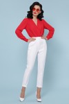 Блуза-боди Карен д/р GL49438 цвет красный
