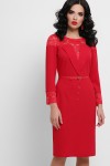 Сукня Леония д/р GL52998 колір червоний