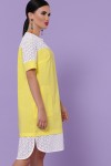 Платье Сати-3 к/р GL49833 цвет желтый