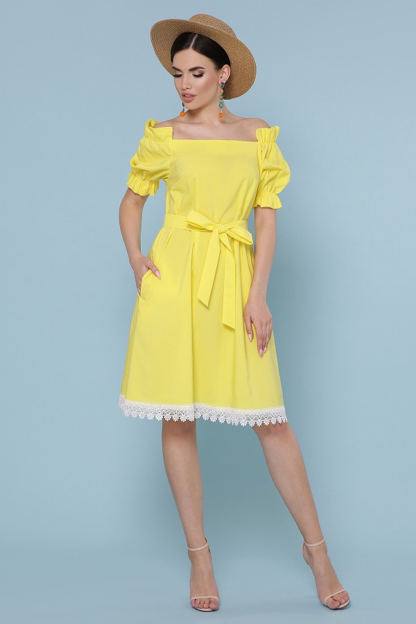 Сукня Бланка к/р GL49242 колір жовтий