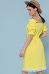 Платье Бланка к/р GL49242 цвет желтый