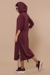 Сукня Далія д/р GL50928 колір бордо