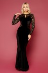 Платье Арабелла д/р GL52128 цвет черный