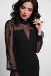 Платье Лукьяна д/р GL53126 цвет черный