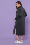 Платье Джилл-Б д/р GL51097 цвет темно серый