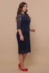 Платье Сания-Б 3/4 GL52021 цвет синий
