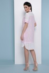 Сукня льон Саті к/р GL48404 рожевий