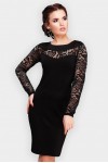 Сукня Valerie PL-1599A чорного кольору