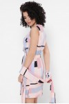 Платье Milena PL-1630E цвет розовый, голубой