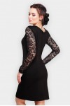 Платье Valerie PL-1599A черного цвета