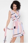 Платье Milena PL-1630E цвет розовый, голубой