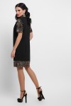 Сукня нарядна Бетті к/р GL52922 колір чорний-золото