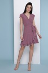 Сукня Софія б/р GL48347 колір бордо-білий м. горох