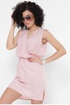 Платье Milena PL-1630D цвет пудровый