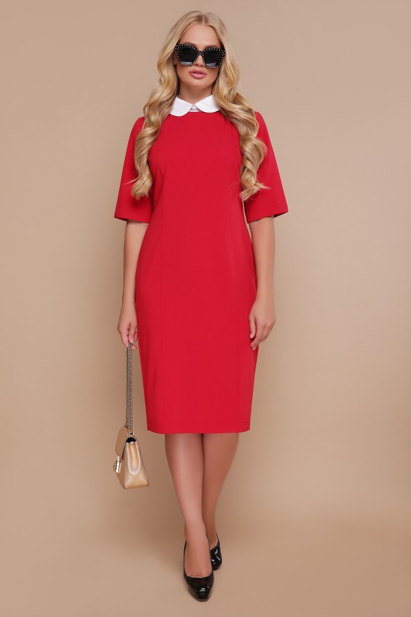 платье Ундина-Б 3/4 GL42608 красный