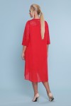 платье Муза-Б 3/4 GL47732 красный