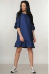 Платье Лен Мелани RM ПЛ 14.1-14/19 2 цвет темно-синий