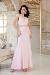 Платье Алана к/р GL48312 цвет пудра