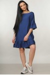 Платье Лен Мелани RM ПЛ 14.1-14/19 2 цвет темно-синий