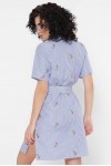 Сукня-сорочка Sophie PL-1767F колір синій