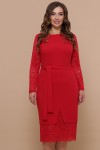 Сукня Маріка-Б д/р GL51619 колір червоний