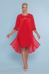 платье Муза-Б 3/4 GL47732 красный