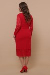 Сукня Маріка-Б д/р GL51619 колір червоний