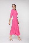 Платье шерстяное Корсика SWPW70302 цвет розовый
