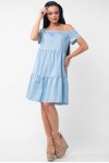Платье Нейли RM ПЛ 33.2-76/19 1 цвет голубой
