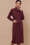Платье Дакота д/р GL51205 цвет бордо