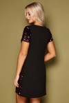 Сукня Іраїда к/р GL52495 колір чорний-бордо