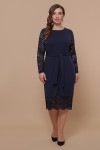 Сукня Маріка-Б д/р GL51621 колір синій