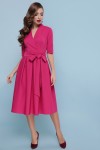 Модное платье 2019 Ангелина цвет фукция GL7068