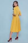 Модное платье 2019 Ангелина цвет горчица GL7067