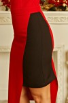 Коктейльное женское платье Уитни AD723301 красного цвета