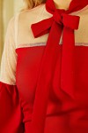 Шикарное нарядное платье 2019 Келси  AD738302 красного цвета