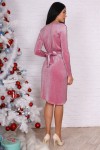 Вечернее платье AL75602 розового цвета