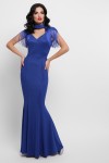 Платье Альфия б/р GL53203 цвет синий