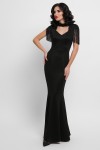 Платье Альфия б/р GL53204 цвет черный