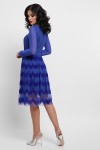 Шикарне плаття Аліна GL843402 синього кольору