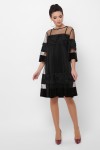 Платье Хелма батал 3/4 GL52508 цвет черный